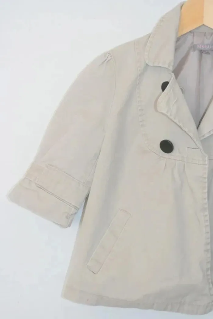 Paletot beige Mystic 10 ans - photo numéro 2