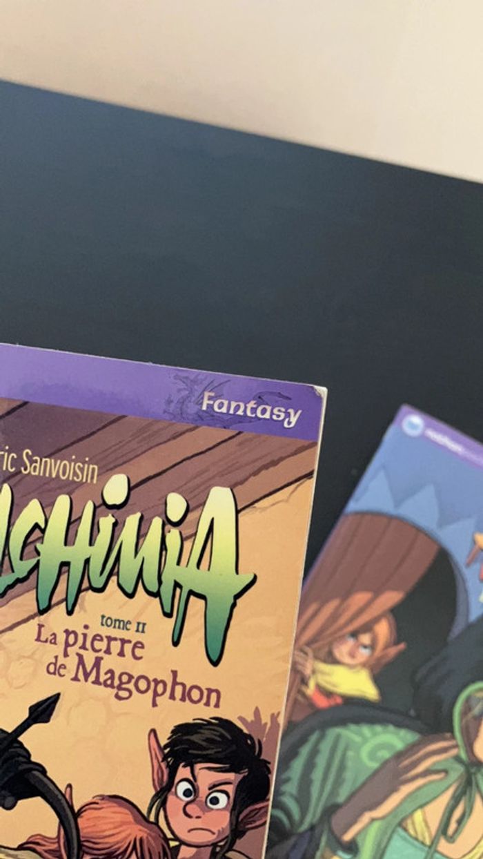 Lot 2 Livres. Nathan Poche . Alchimia. - photo numéro 8