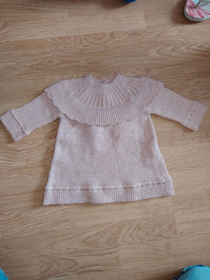 Robe laine bébé fille