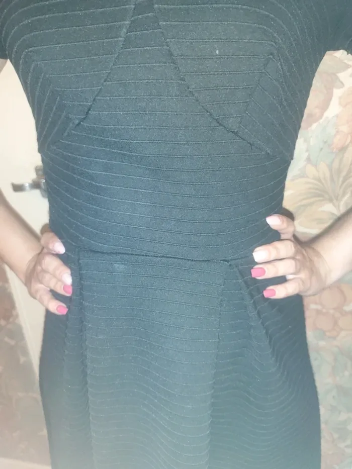 Robe noire la redoute XS - photo numéro 2