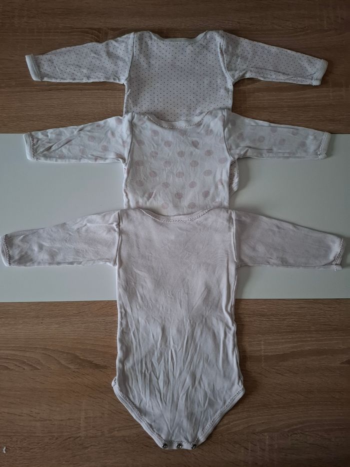 3 bodis petit bateau 6 mois