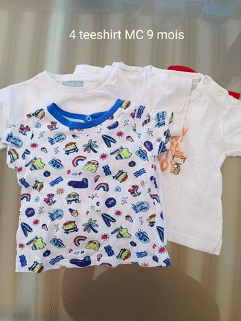 Lot 4 teeshirt MC