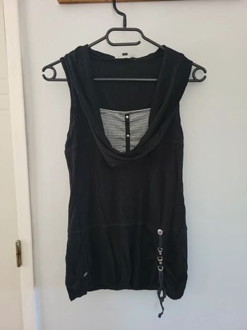 Kiabi débardeur tunique noir Taille 38 M