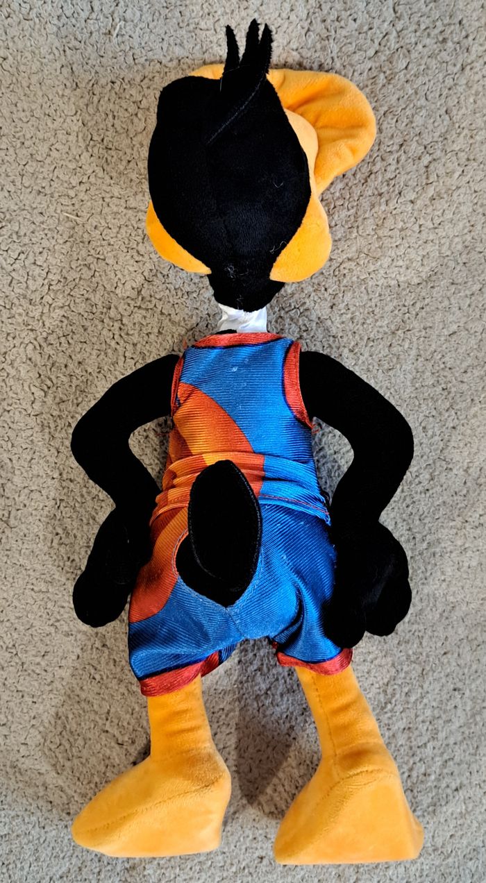 🧸 Peluche Looney Tunes Daffy Duck Space Jam Legacy - photo numéro 2