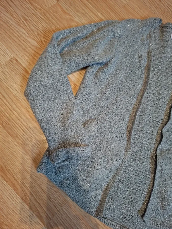 Gilet fils argentés - photo numéro 2
