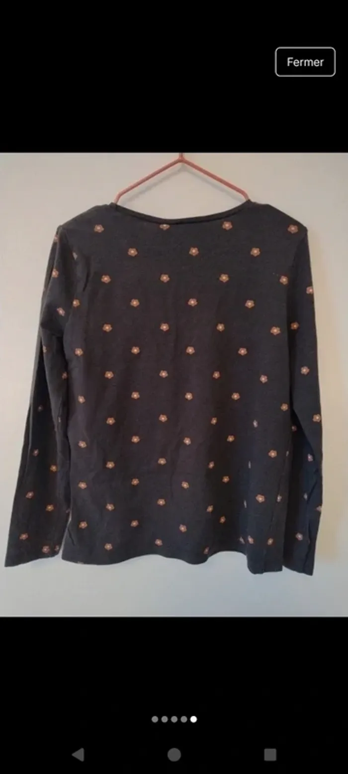 Chemise fille manches longues - photo numéro 4