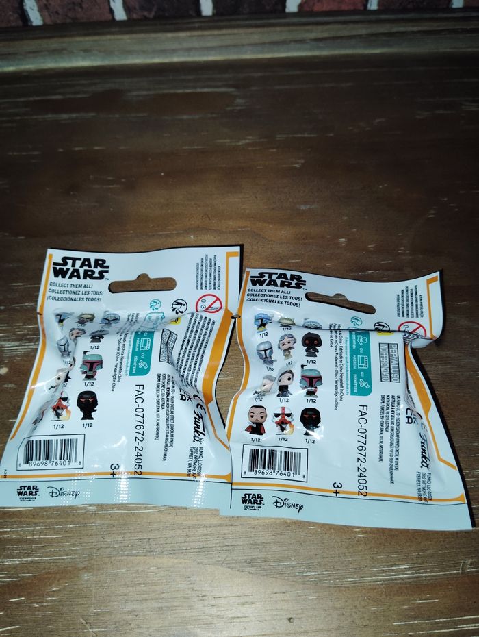 Lot de deux bitty pop Funko Star wars - photo numéro 2