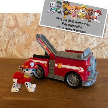 Idée cadeau 🎁 Véhicule avec Marcus de la Pat Patrouille