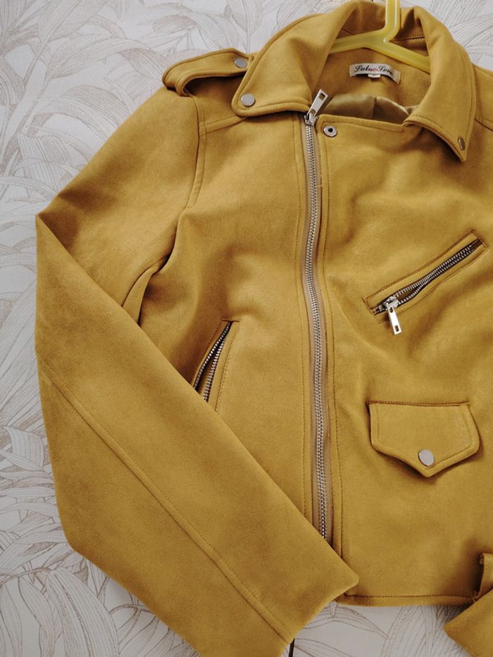 veste effet daim, taille 40 - photo numéro 3