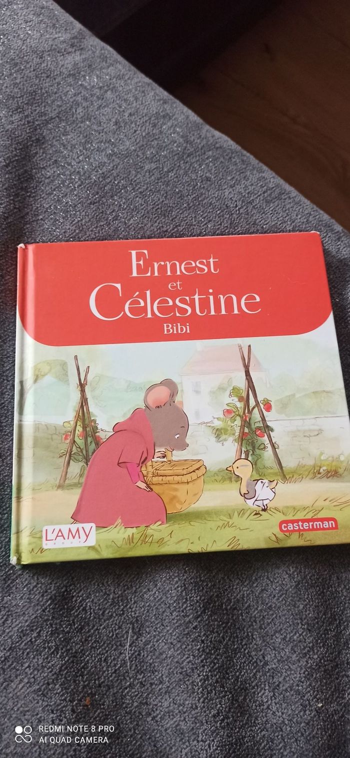 Livre double Ernest et Célestine