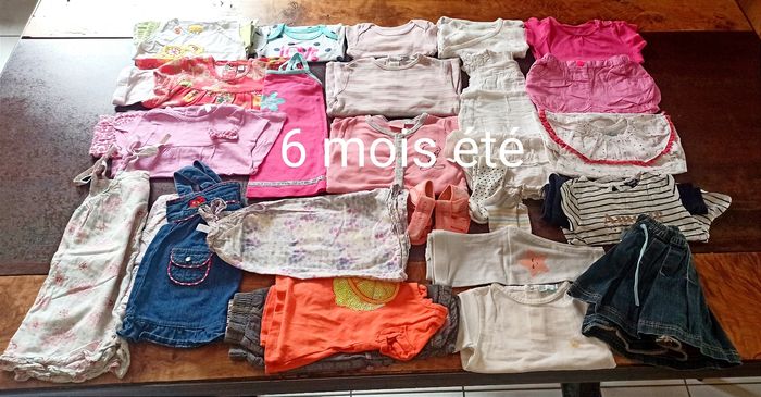Vêtements bébé fille 6 mois été