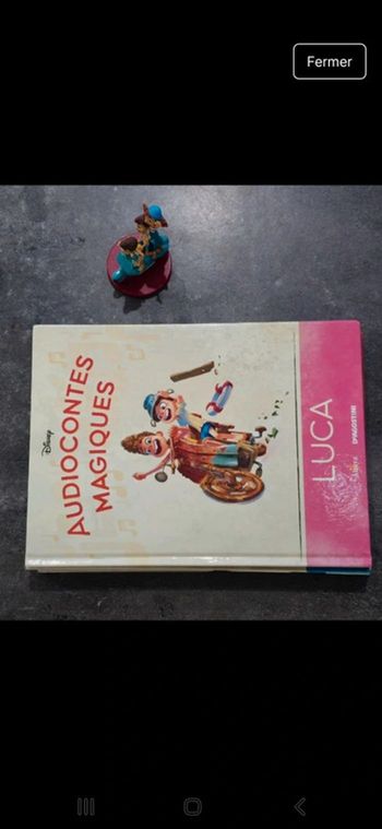 Livre et figurine 99 des audiocontes Magiques altaya audio conte audio compte disney