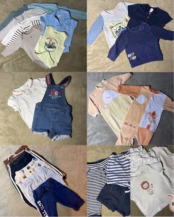 Grand lot garçon 6 mois