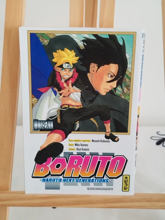 Lot de 5 livres Mangas Boruto tome 1 à 5 Kana - photo numéro 8