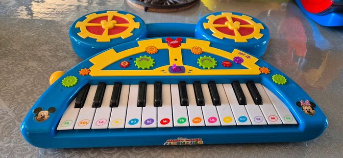 Clavier musical mickey mouse club house disney - photo numéro 2