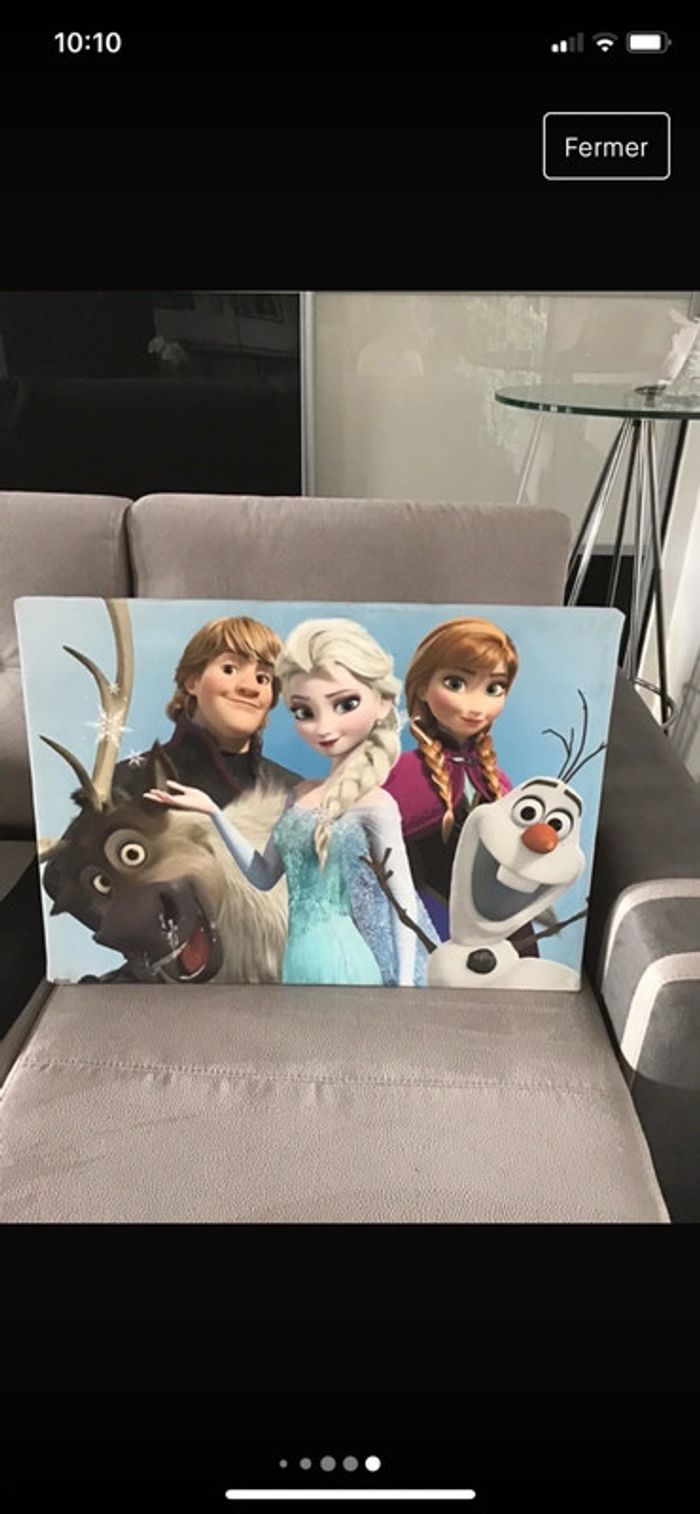 Toile Reine des neiges