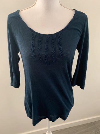 Blouse Naf Naf bleu marine T38