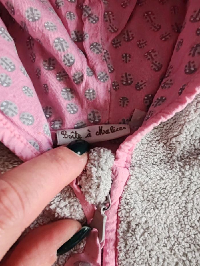 Veste zippée 12 mois - photo numéro 5