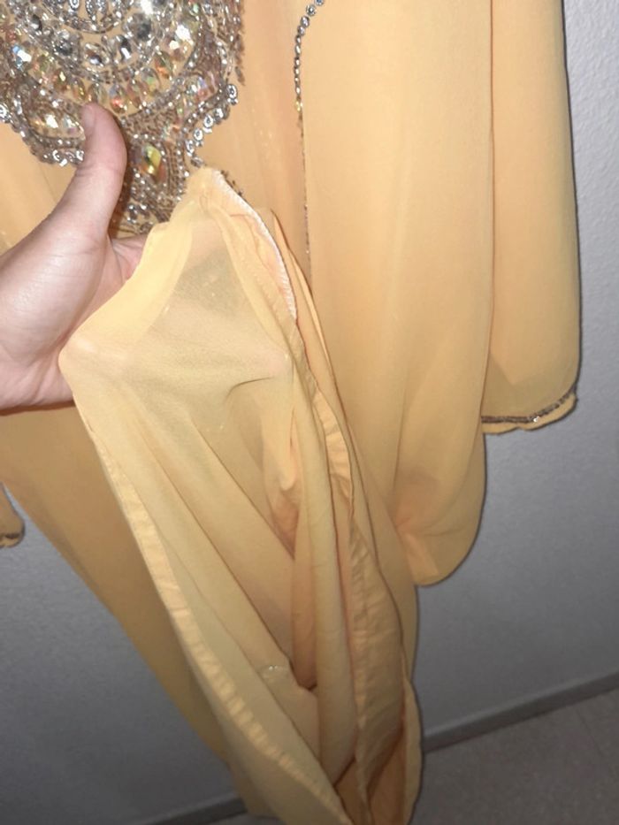 Robe de soirée perlé 💫taille 42💞 - photo numéro 5