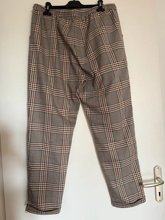 Pantalon à carreaux en très bon état taille 42 blendshe - photo numéro 2