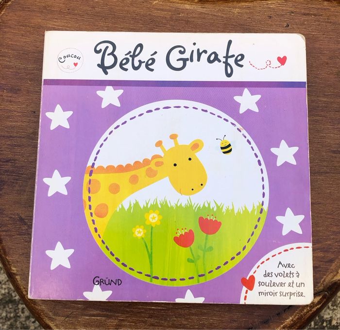 Livre Bébé Girafe