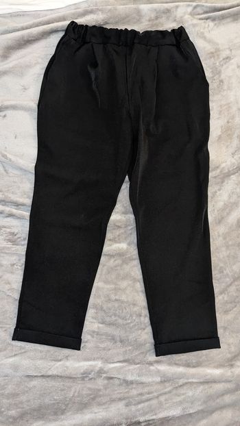 Pantalon Noir Polyester