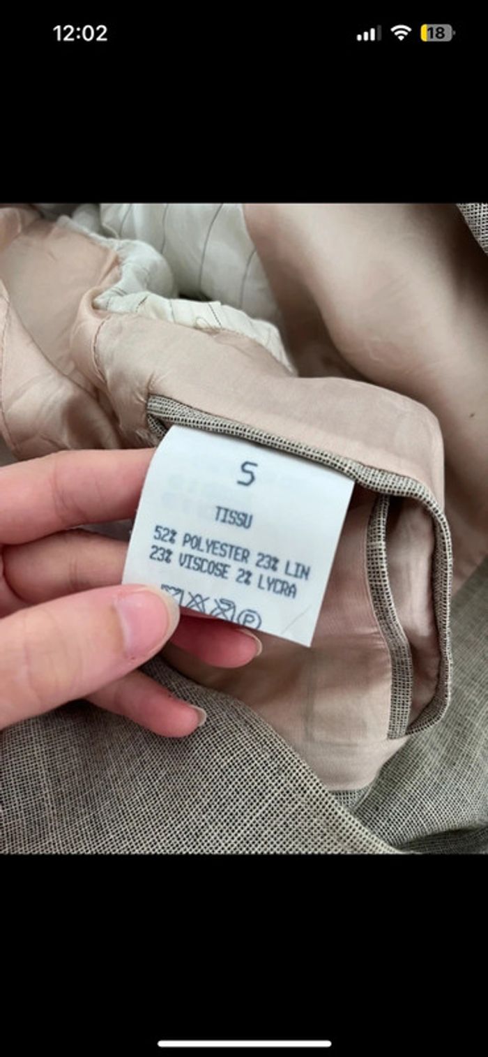 Veste de costume Armand Thiery taille S - photo numéro 4