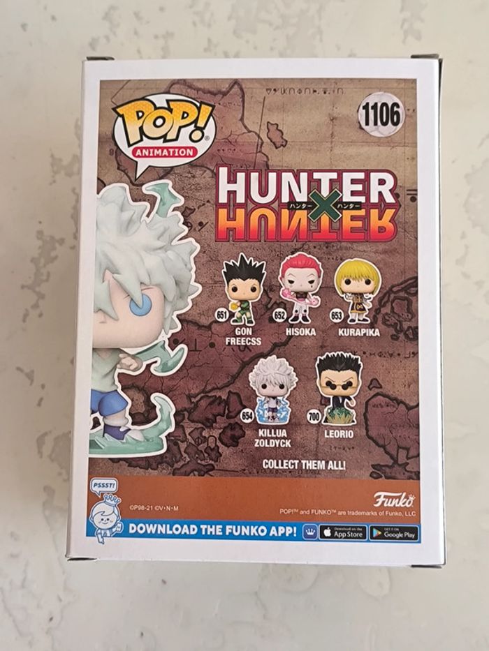 Funko Pop! Hunter x Hunter Killua Zoldyck #1106 - photo numéro 3