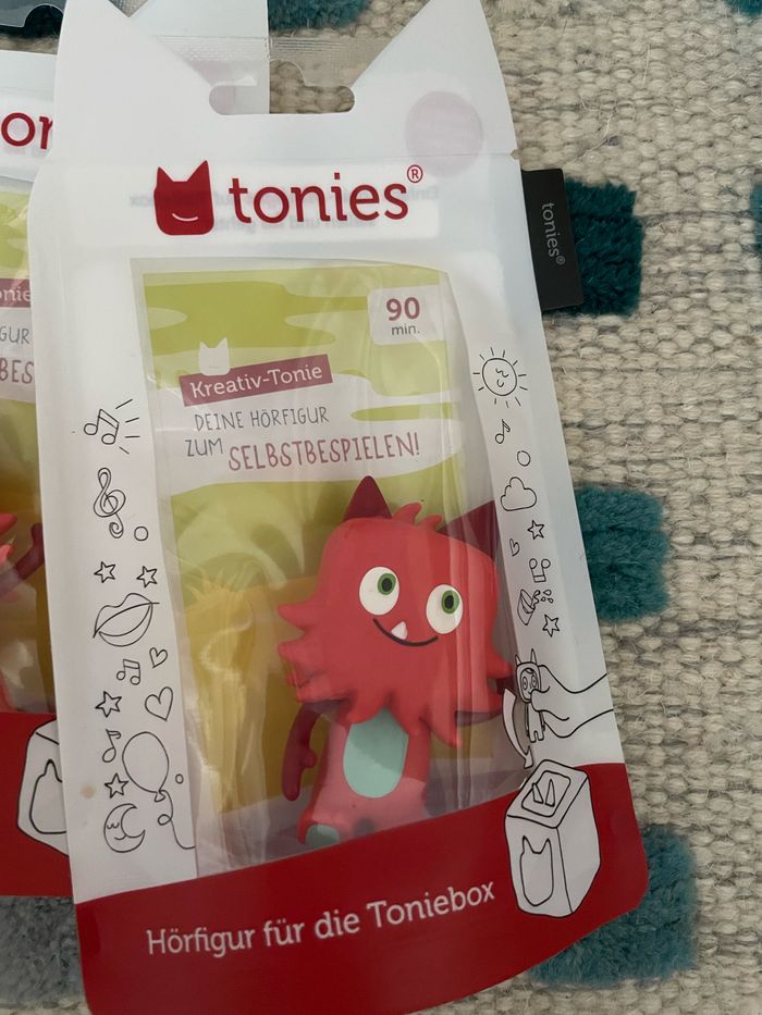 Tonies créatif monstre neuf toniebox