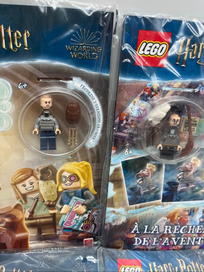 Lot de 4 livres D’activités Magazines Lego Harry Potter Avec leurs figurines Neuf ` - photo numéro 4