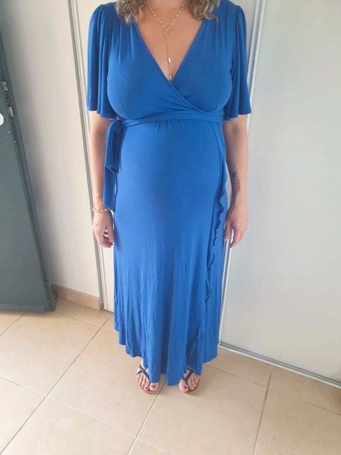 Robe longue grossesse - photo numéro 3