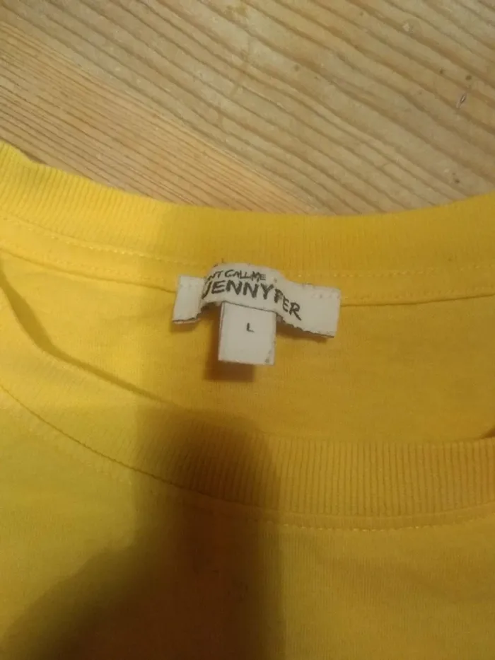 Tee shirt Croc top Jaune - photo numéro 4