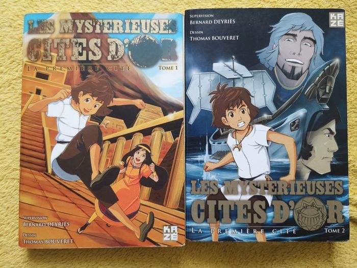 Mangas les mystérieuses cités d'or