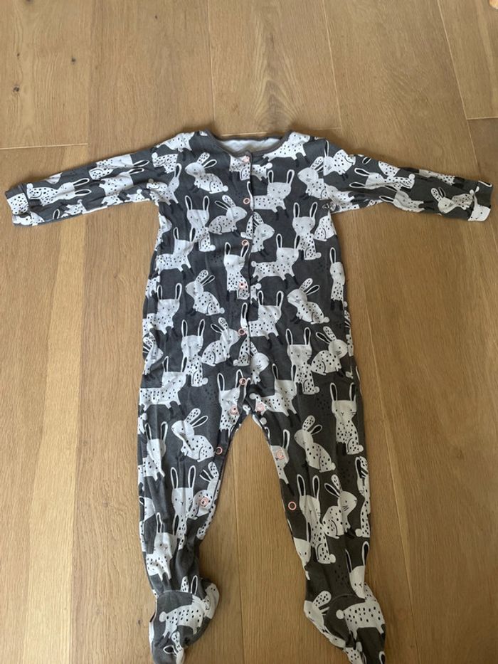 pyjama lapin une piece next baby 18 mois 86cm - photo numéro 1