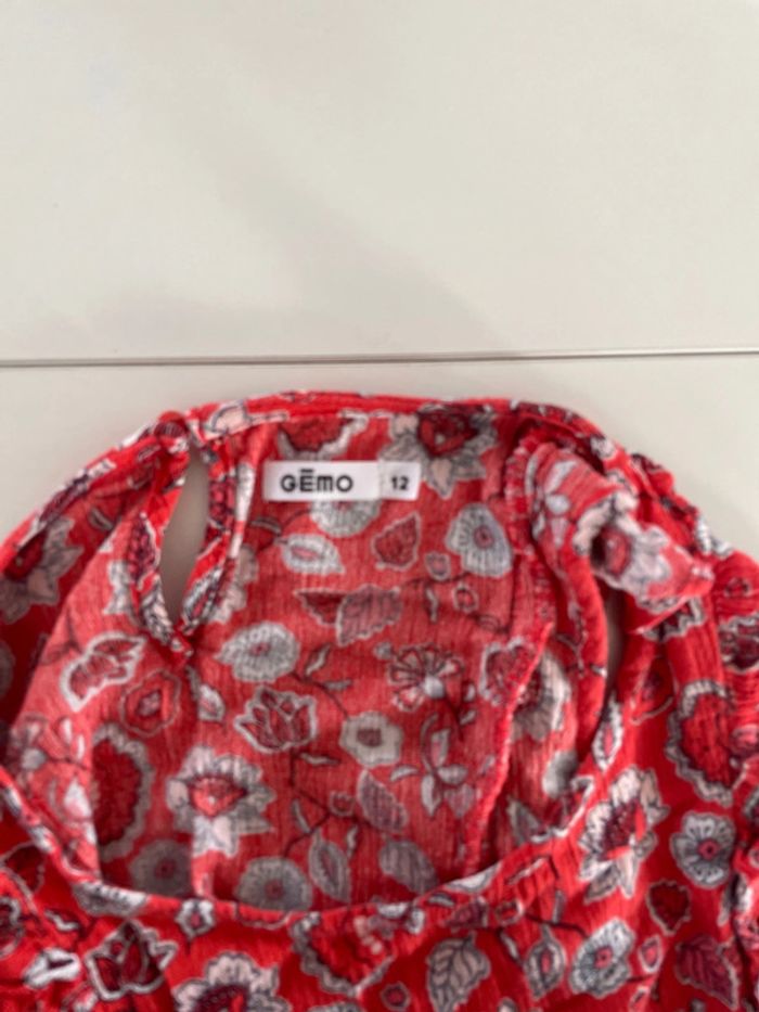 Débardeur / blouse sans manche taille 12 ans marque gemo - photo numéro 3