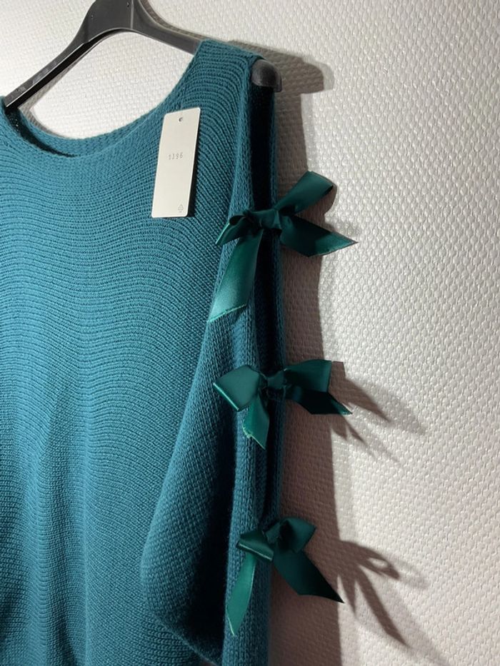 Pull à noeuds femme taille unique (38-42)- just me - neuf avec étiquette - photo numéro 2