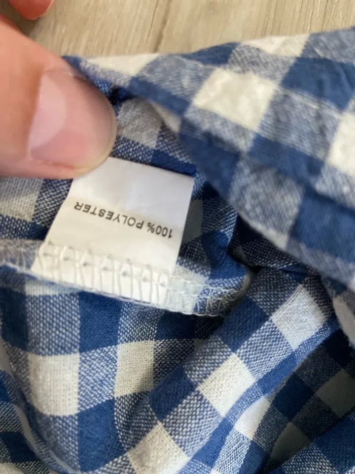 Robe à bretelles rétro, motif vichy Taille 6 ans - photo numéro 5