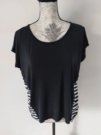 Haut noir fantaisie