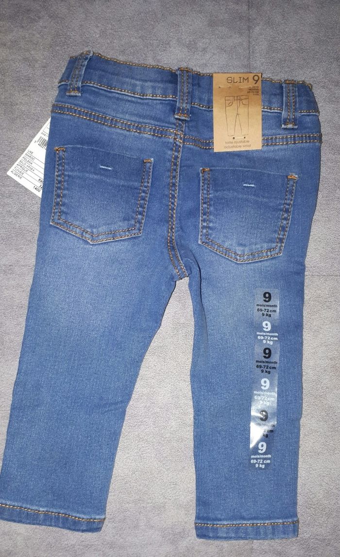 Jean slim 9 mois garçon - photo numéro 2