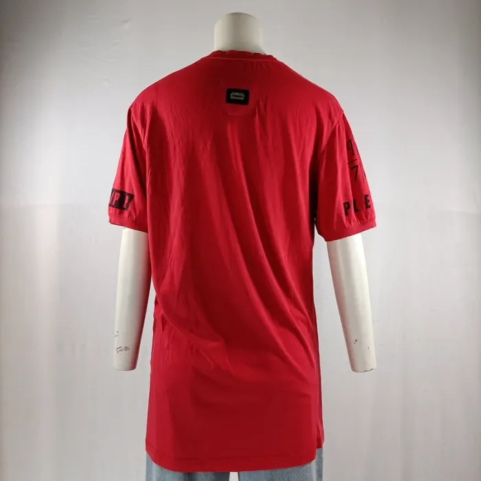 T-shirt imprimé & strass - Philipp Plein - Taille L A1293 - photo numéro 3