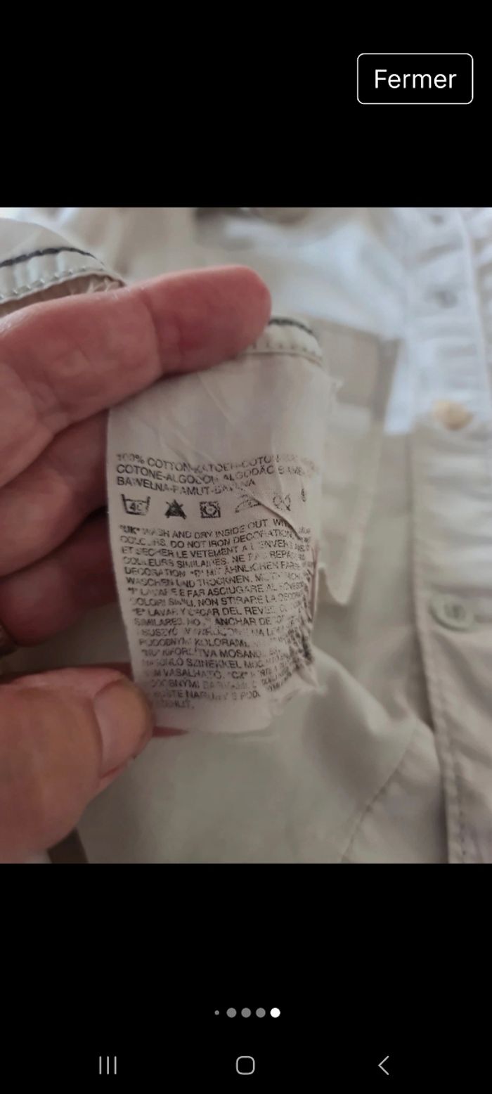 Chemisette Levi Strauss taille L - photo numéro 8
