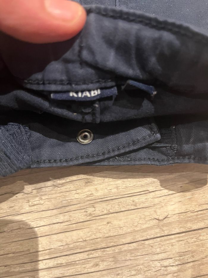 Jean slim bleu marine kiabi 3 ans - photo numéro 3