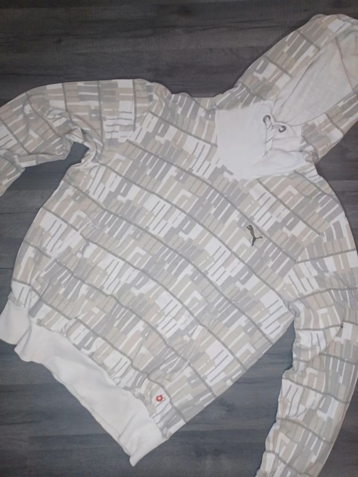 Pull sweat à capuche Puma en be