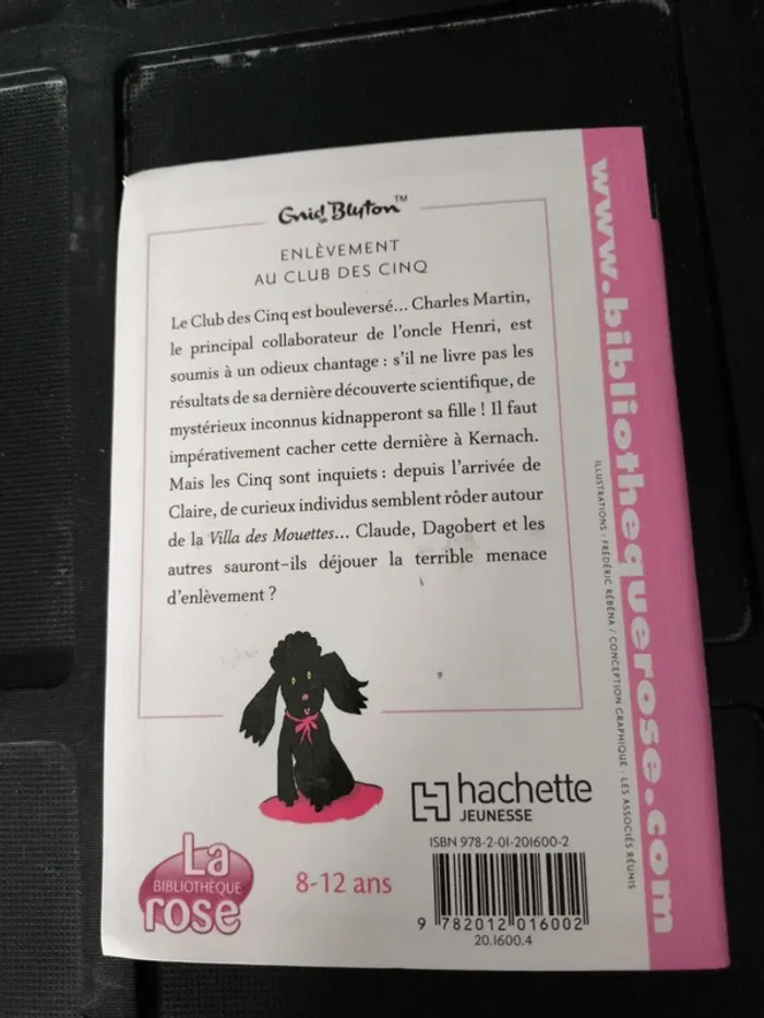 Lot de 2 livres "enlèvement au club des cinq" - photo numéro 4