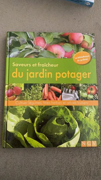 Livre saveurs et fraîcheur du jardin potager