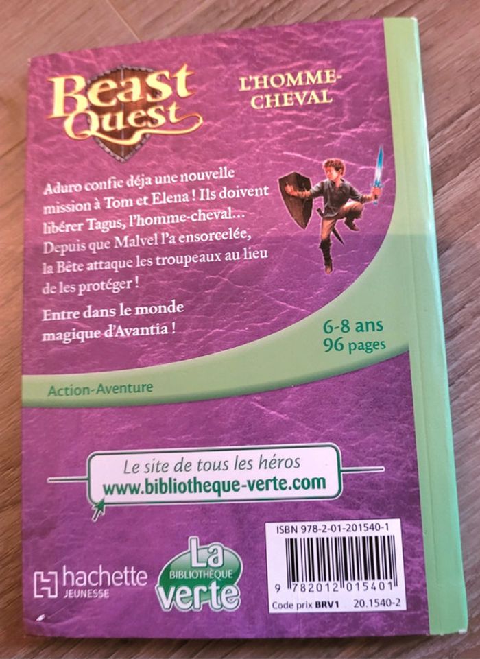 Beast Quest "L'homme-Cheval" Tome 4 - photo numéro 2