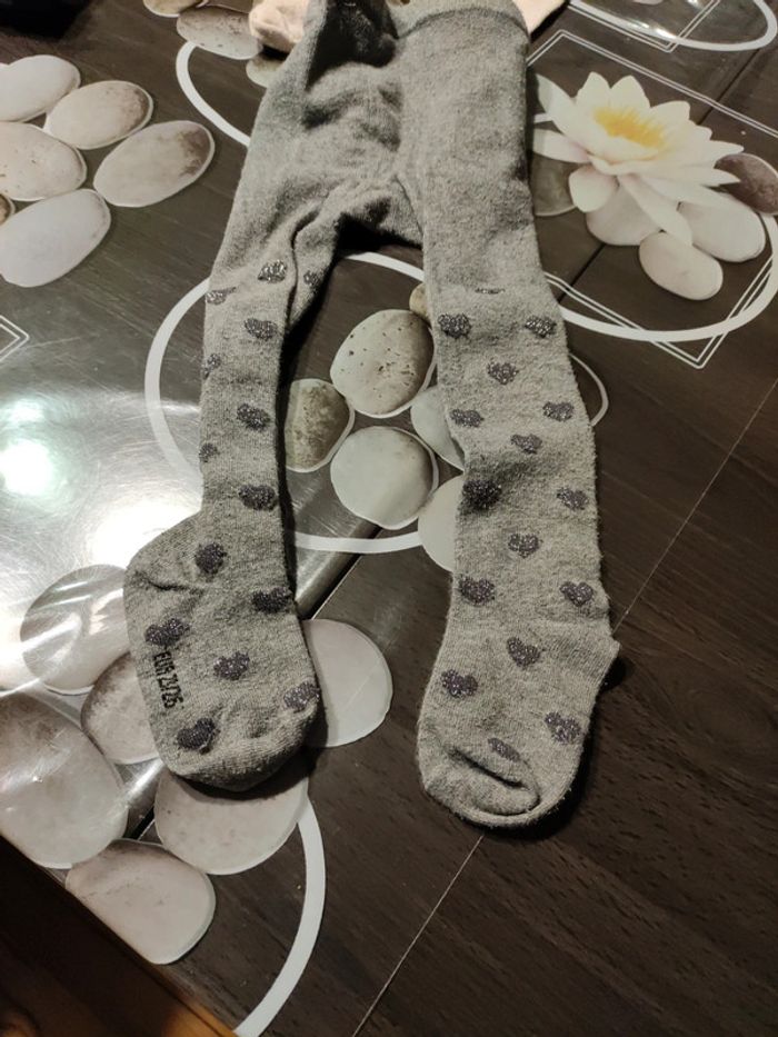 Collant kiabi coeur 3/4 ans