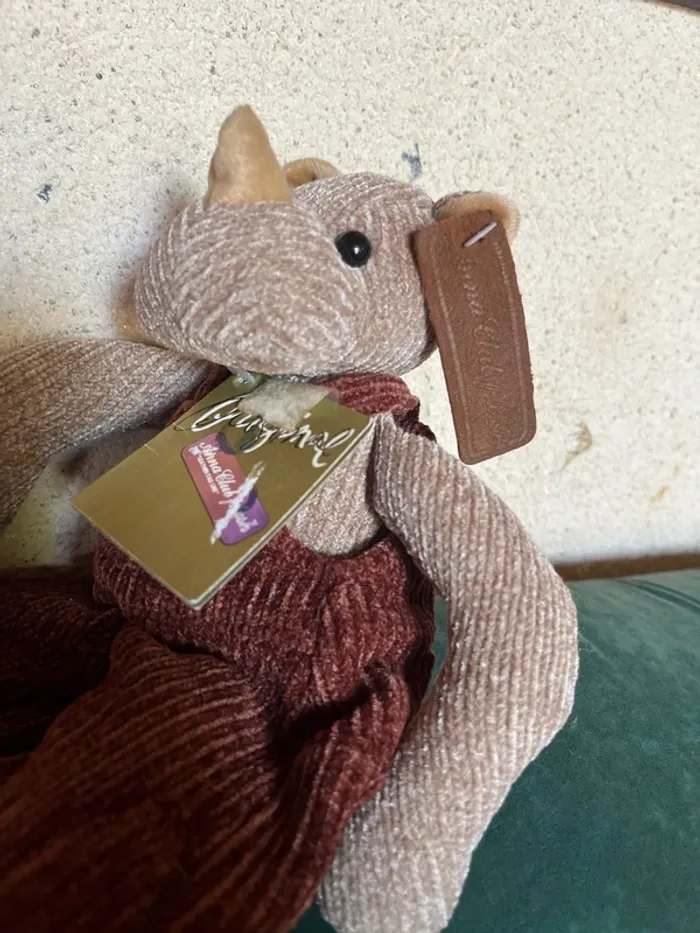 Peluche rhinocéros Anna club plush neuve - photo numéro 4
