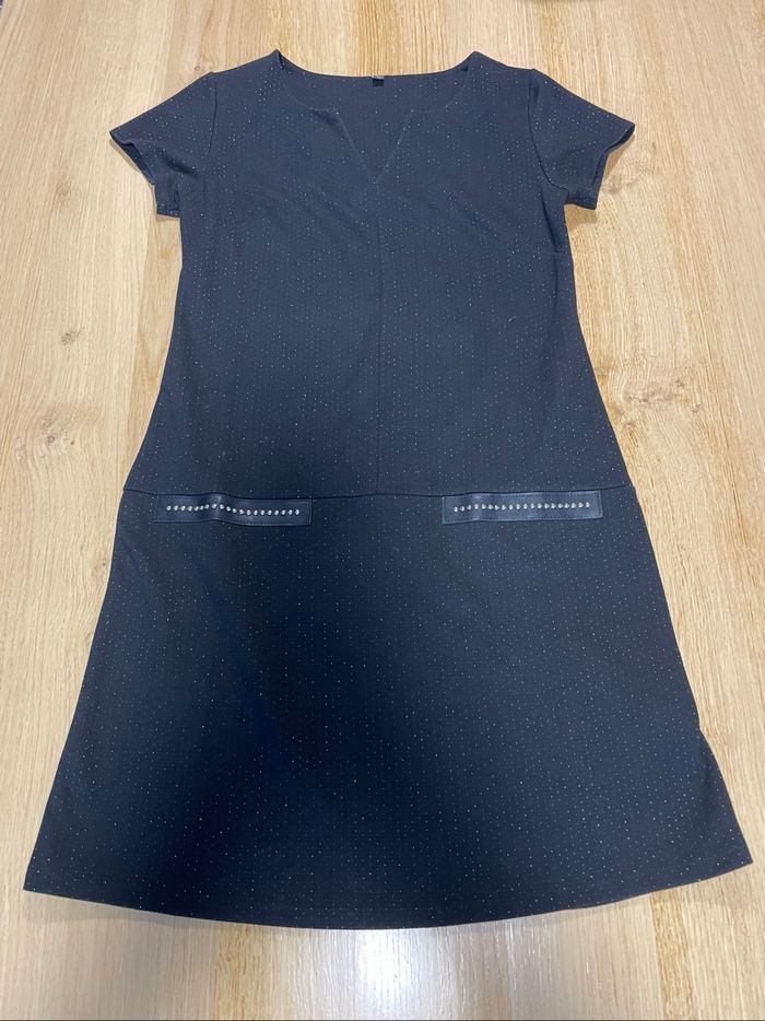 Robe Noël noire taille 38