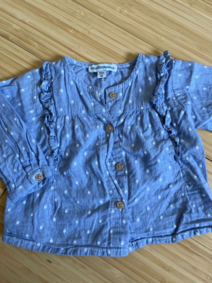 Blouse bleu - photo numéro 2